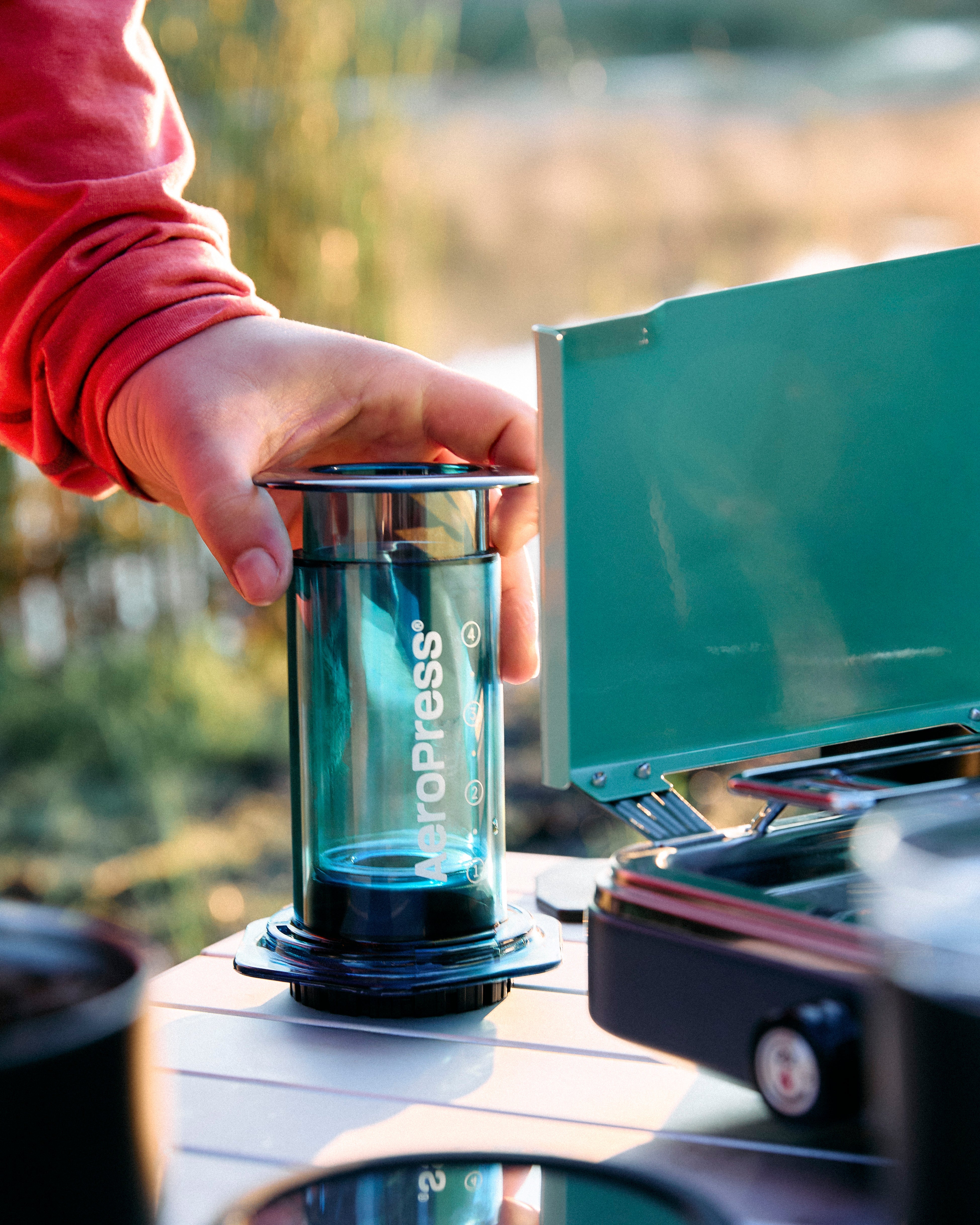 AeroPress Coffee Maker - Clear