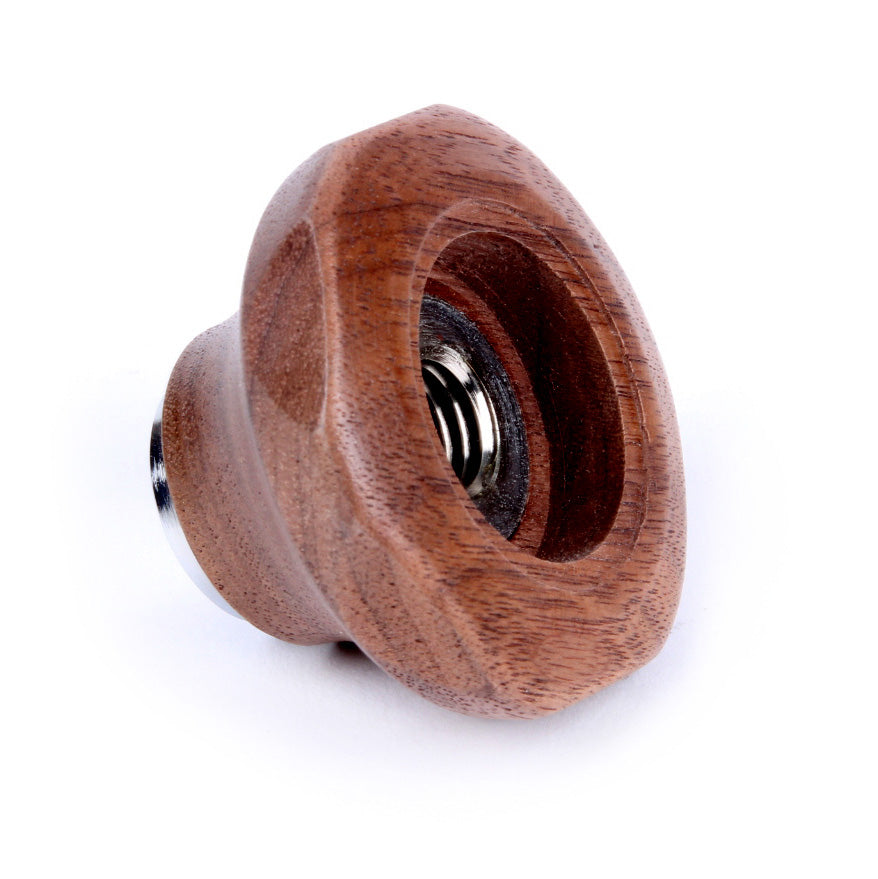 Custom Wood Steam/Water Knob - Profitec Gem Cut - Walnut | Arnold Wood Working PROGEMWAL