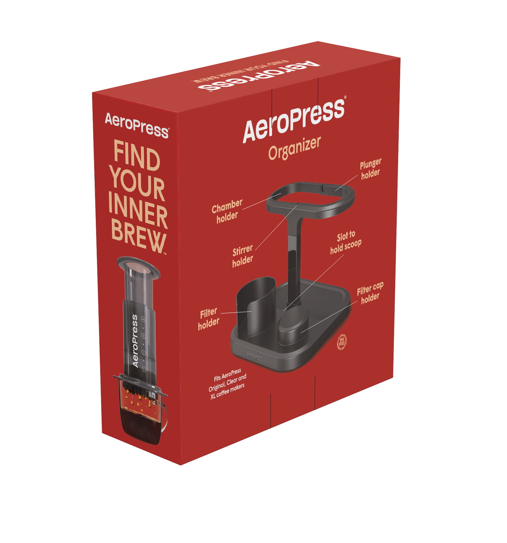 AeroPress Organizer Stand