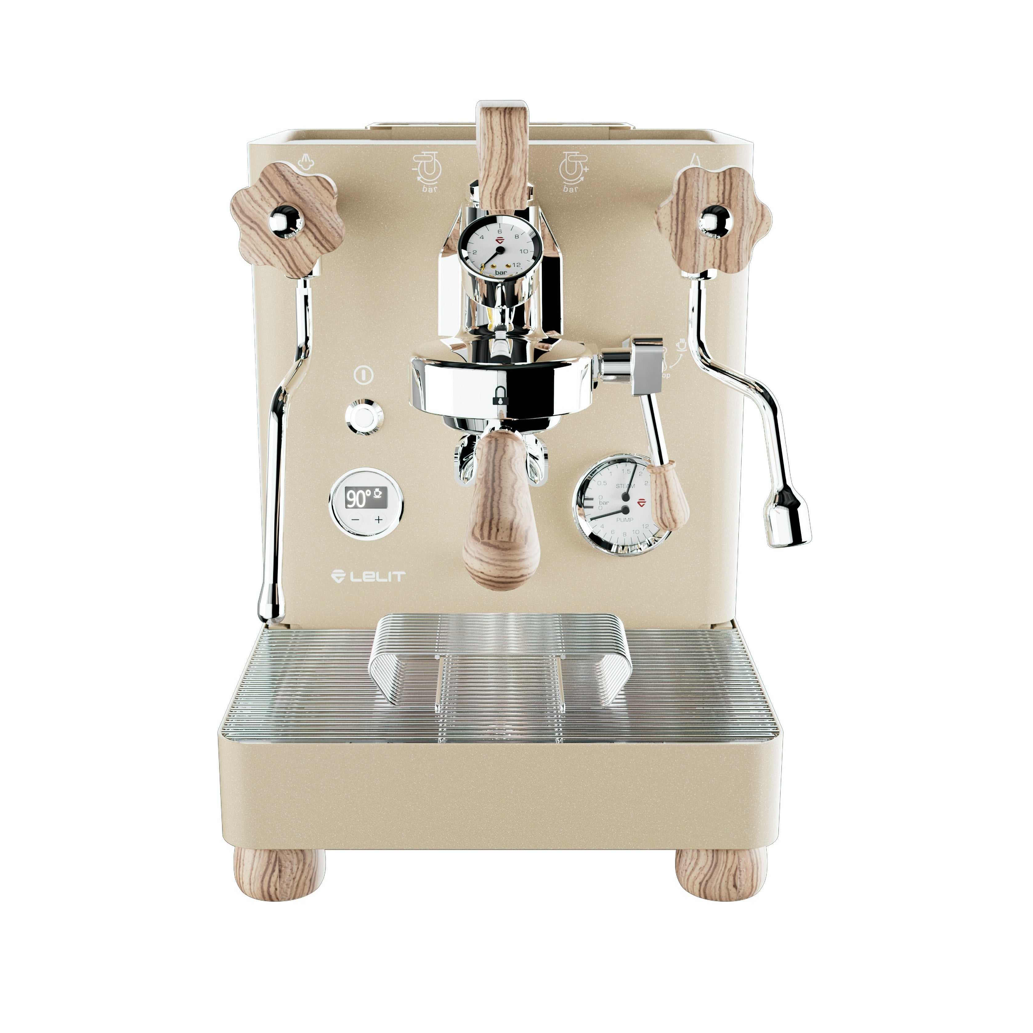 Lelit Bianca V3 Dual Boiler Espresso Machine - Gold