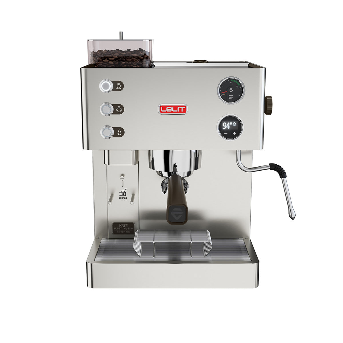 Lelit Kate Espresso Machine with Built-In Grinder