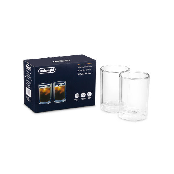 DeLonghi Double Wall Cold Brew Glasses