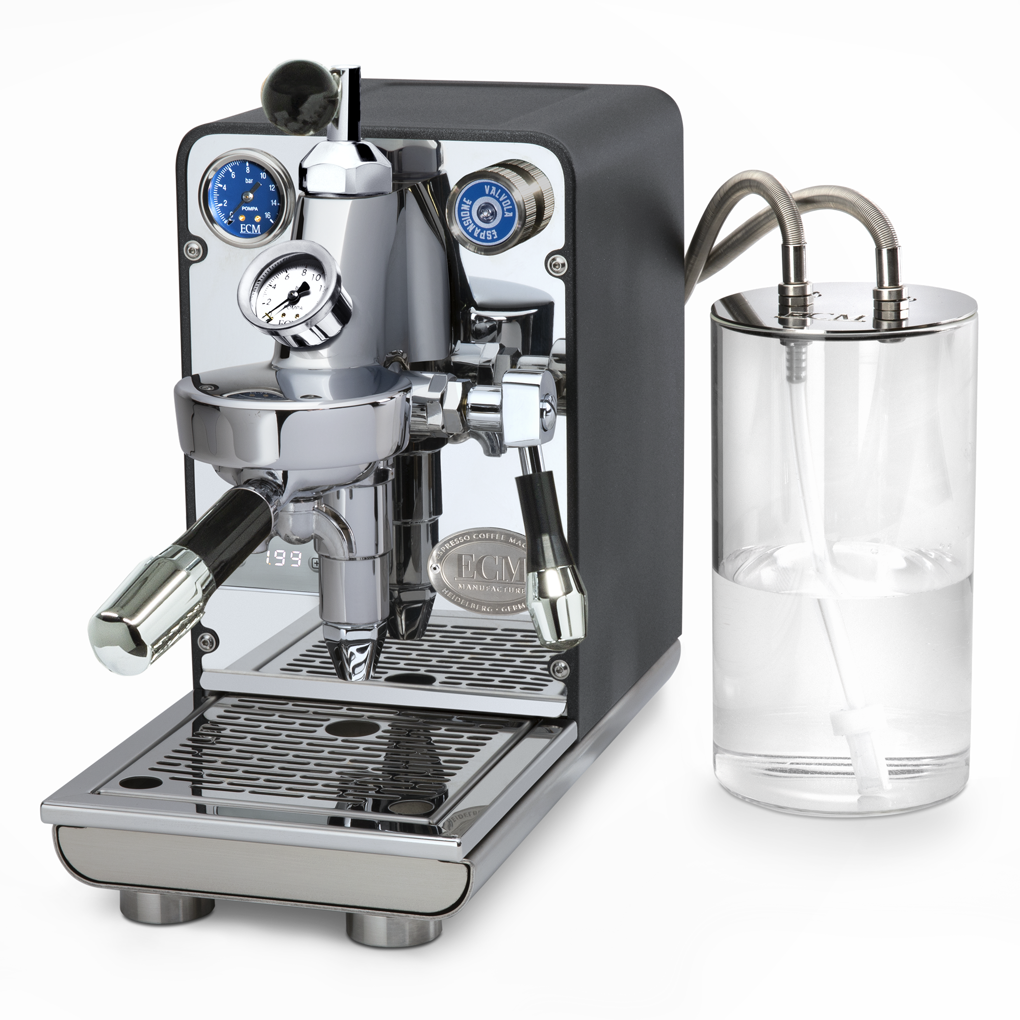 Refurbished ECM Puristika Single-Boiler Espresso Machine - Stainless Steel