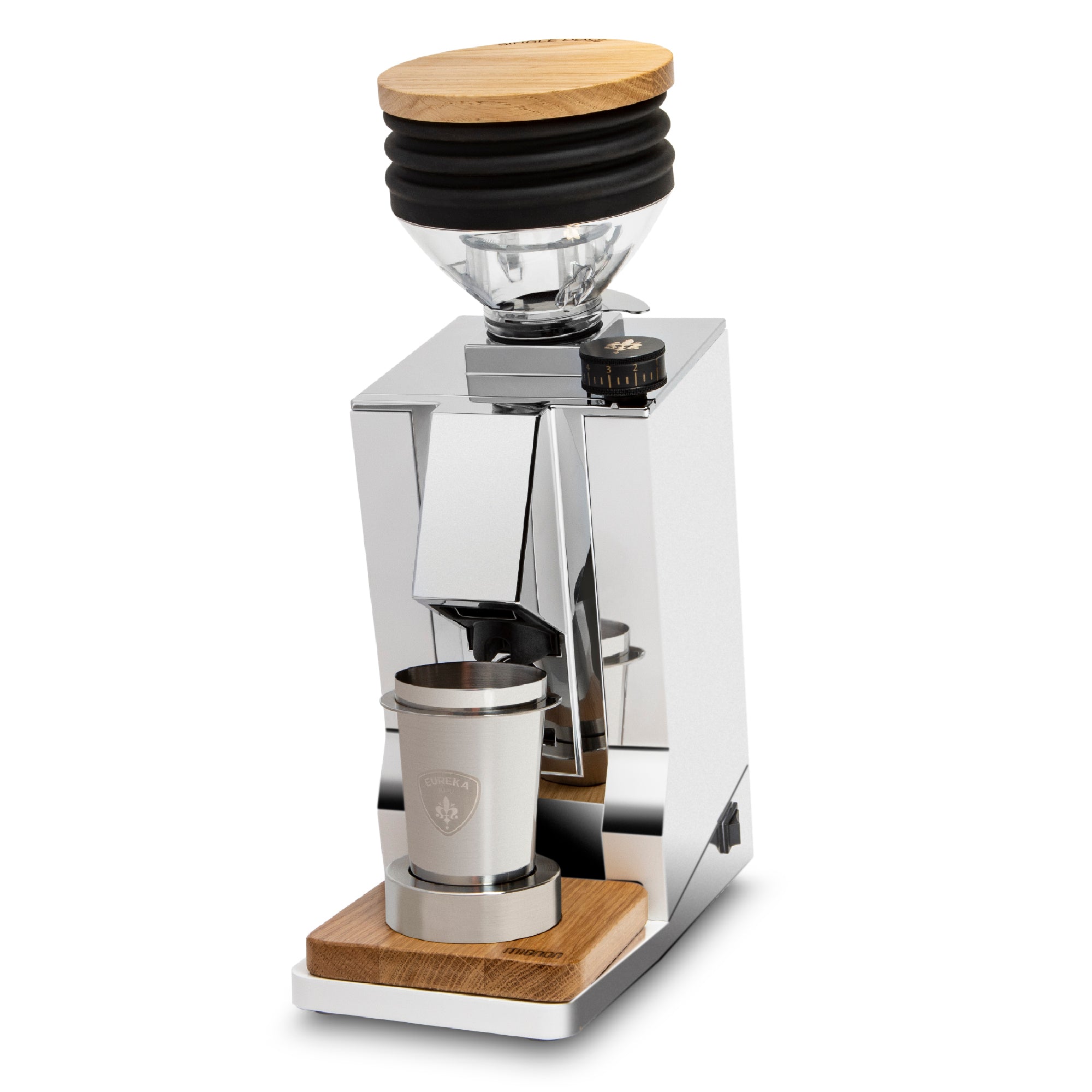 Refurbished Eureka Oro Mignon Single Dose Grinder - Chrome