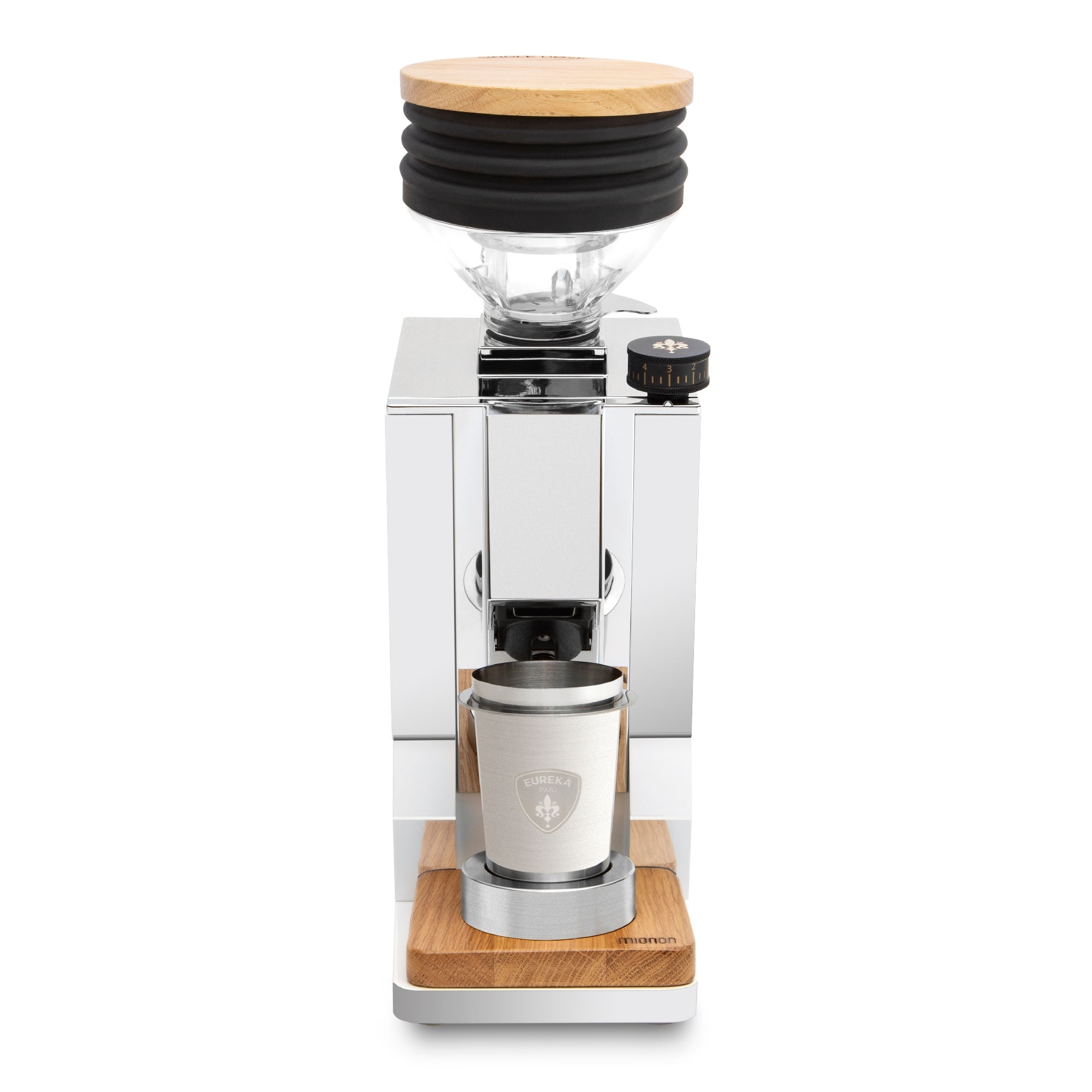 Refurbished Eureka Oro Mignon Single Dose Grinder - Chrome