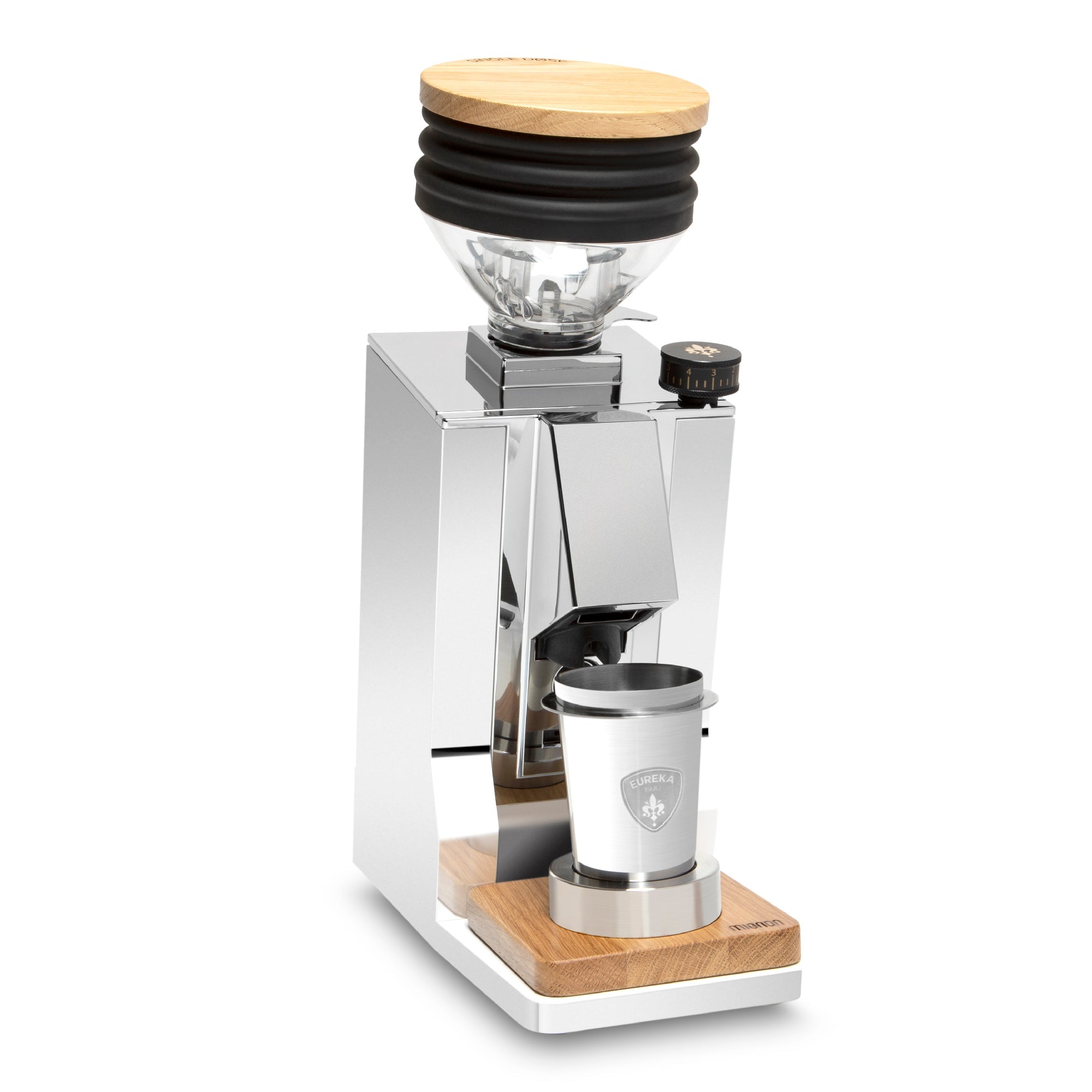 Refurbished Eureka Oro Mignon Single Dose Grinder - Chrome