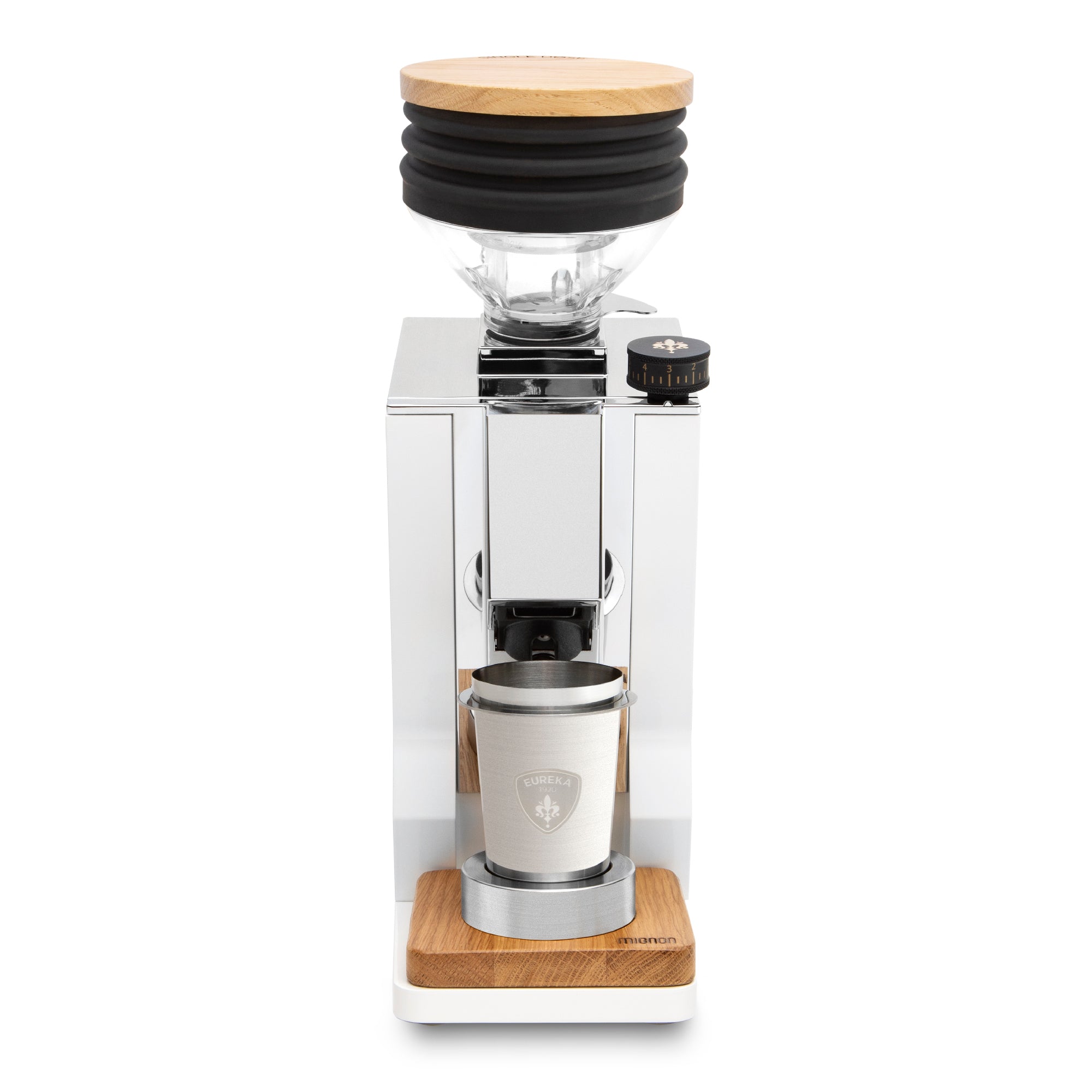 Refurbished Eureka Oro Mignon Single Dose Grinder - White