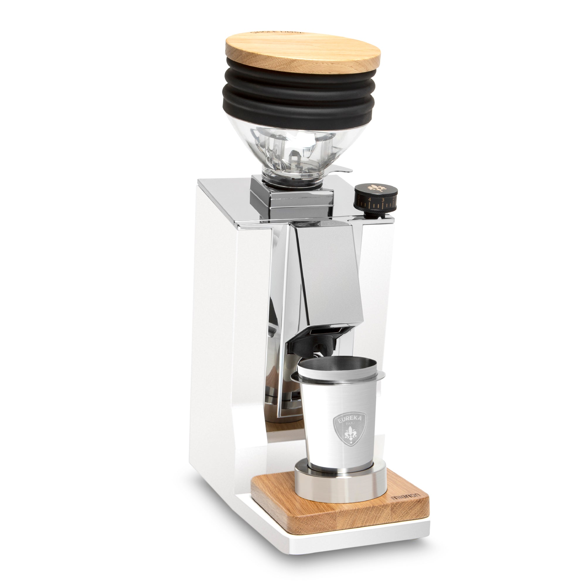 Refurbished Eureka Oro Mignon Single Dose Grinder - White