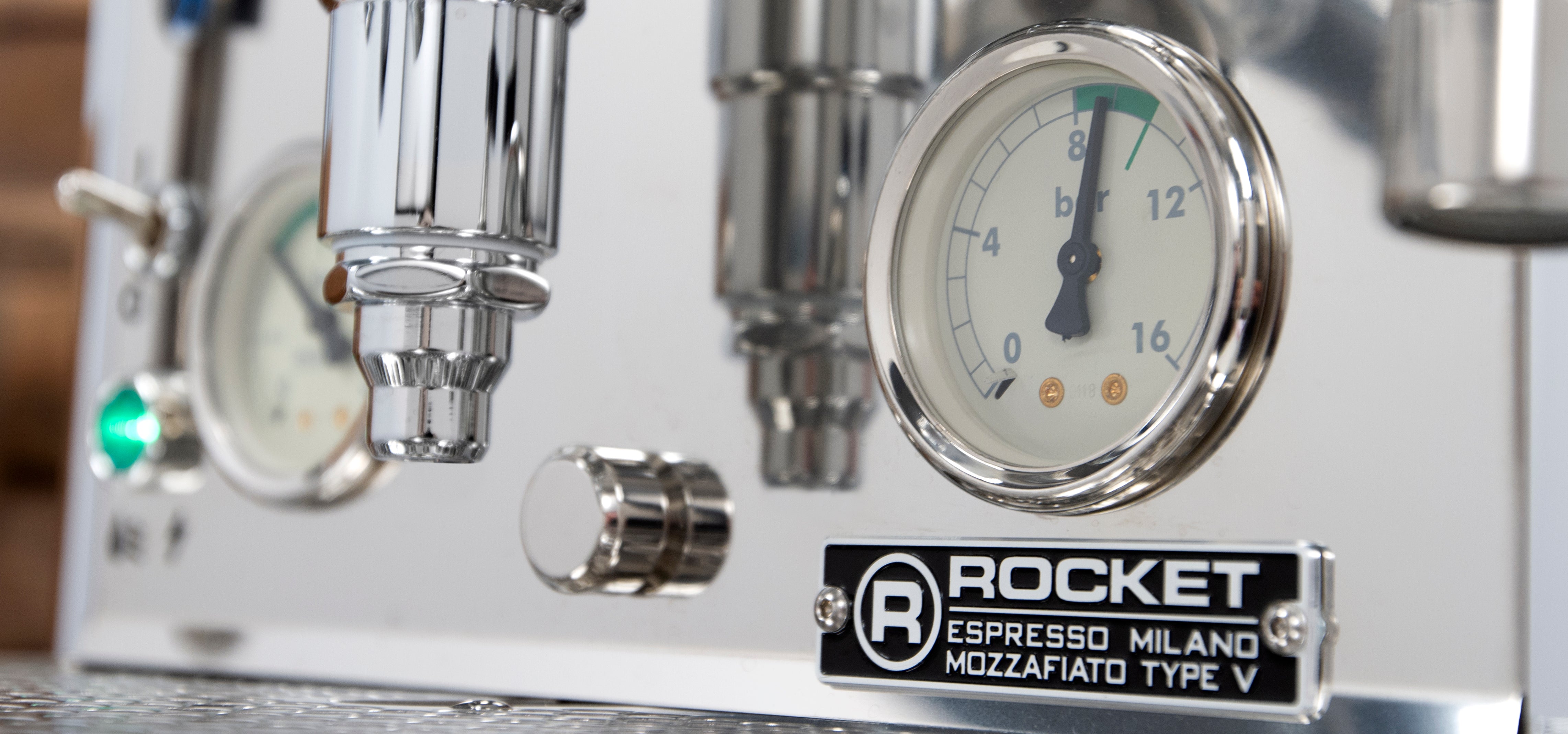 Refurbished Rocket Espresso Mozzafiato Cronometro V Espresso Machine