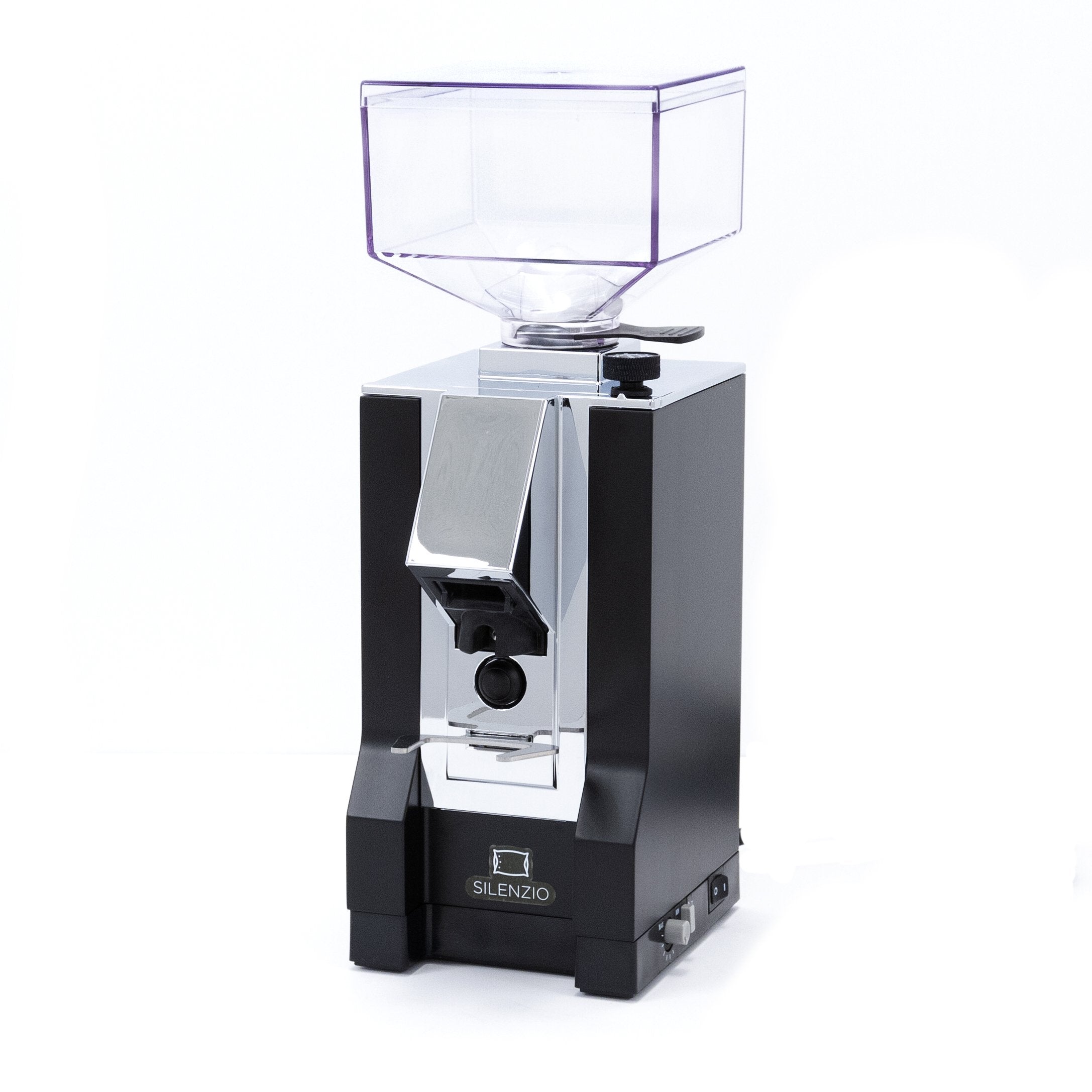 Refurbished Eureka Mignon Silenzio Espresso Grinder in Matte Black