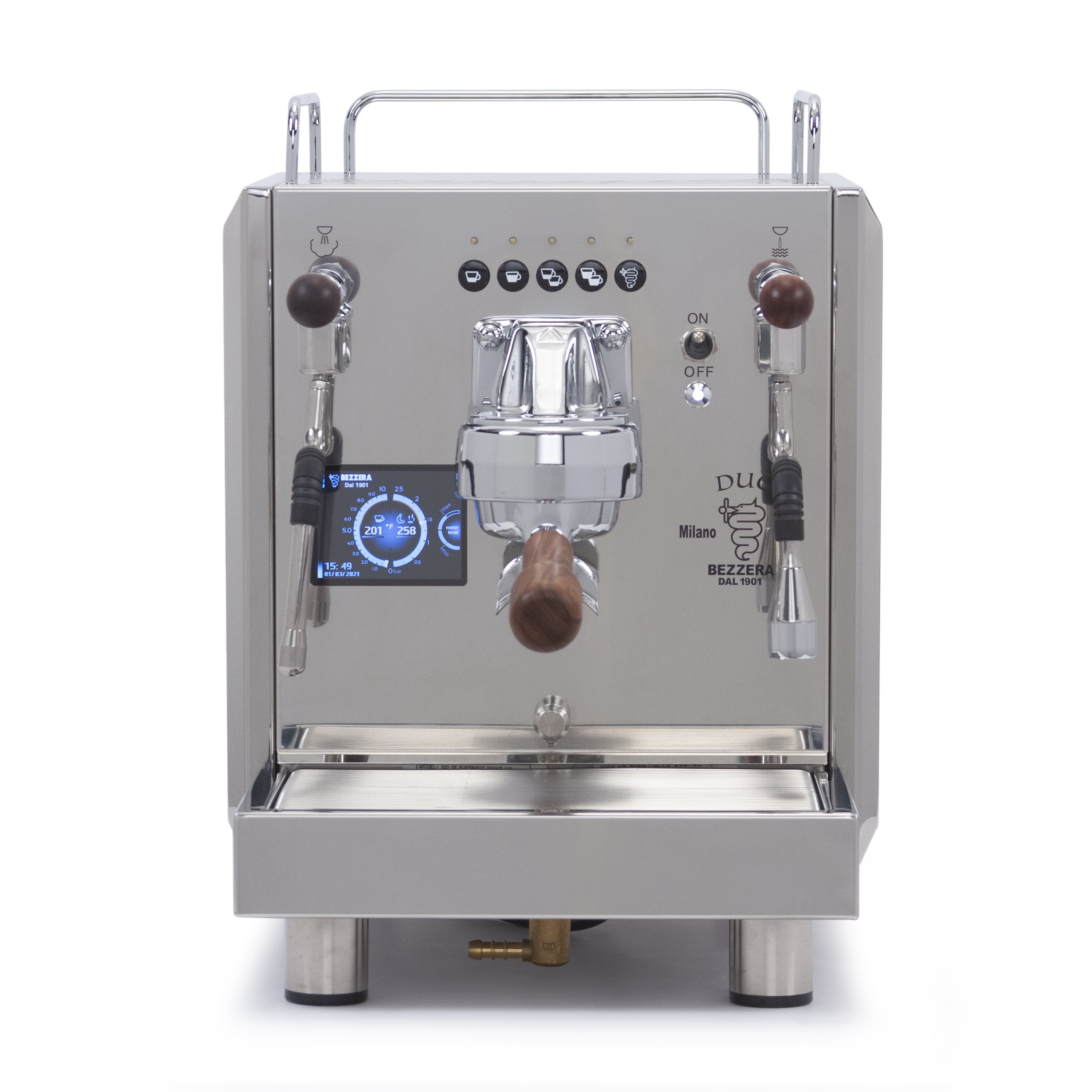 Bezzera DUO DE Dual Boiler Espresso Machine—OPEN BOX