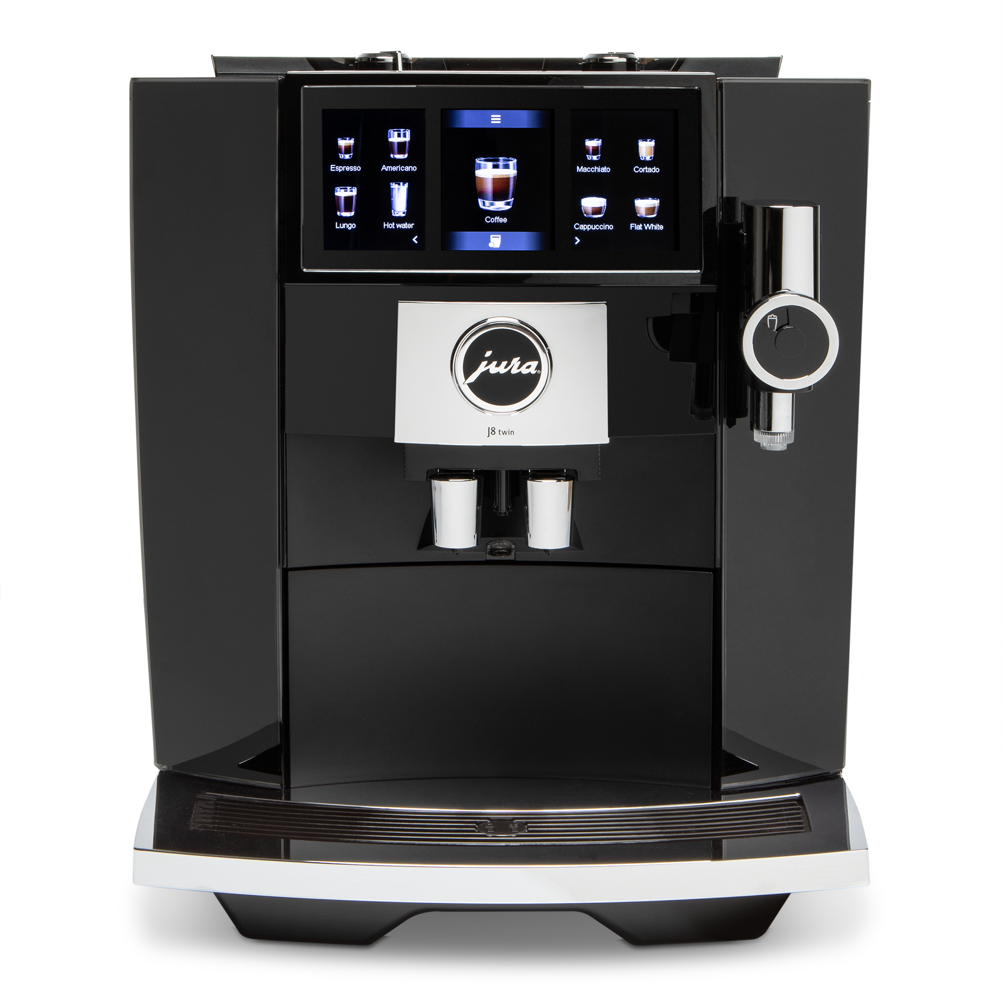 JURA J8 Twin Espresso Machine - Diamond Black