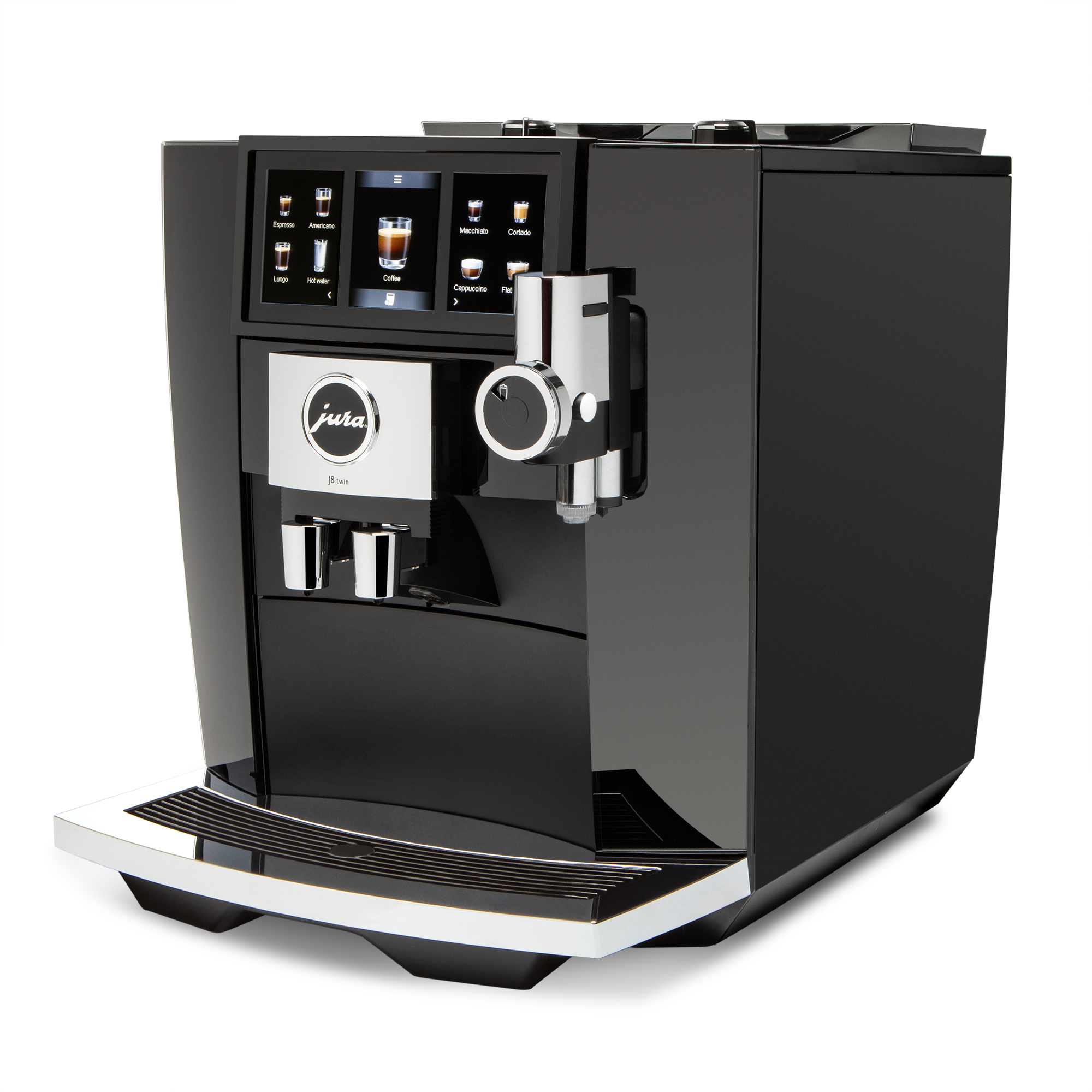 JURA J8 Twin Espresso Machine - Diamond Black