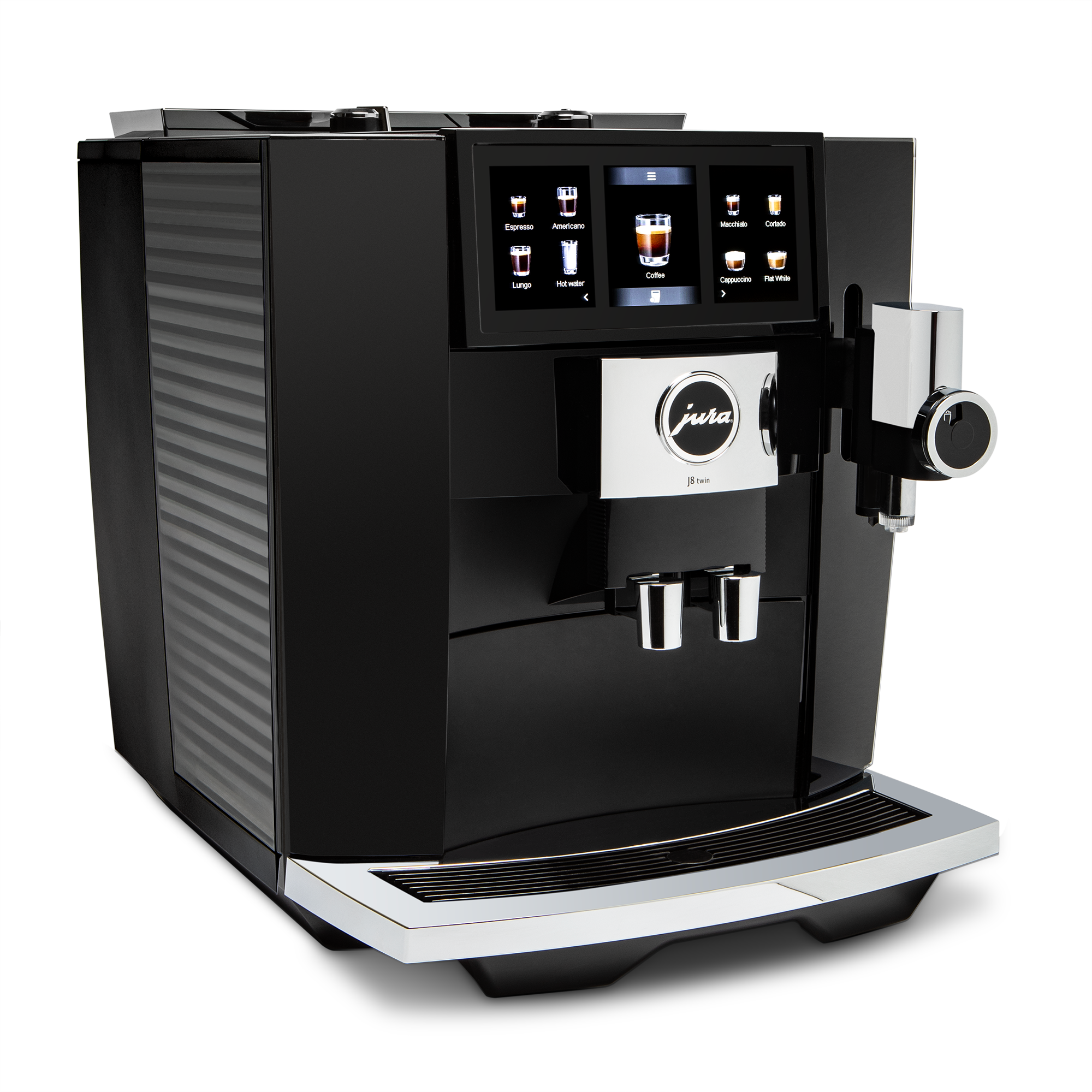 JURA J8 Twin Espresso Machine - Diamond Black