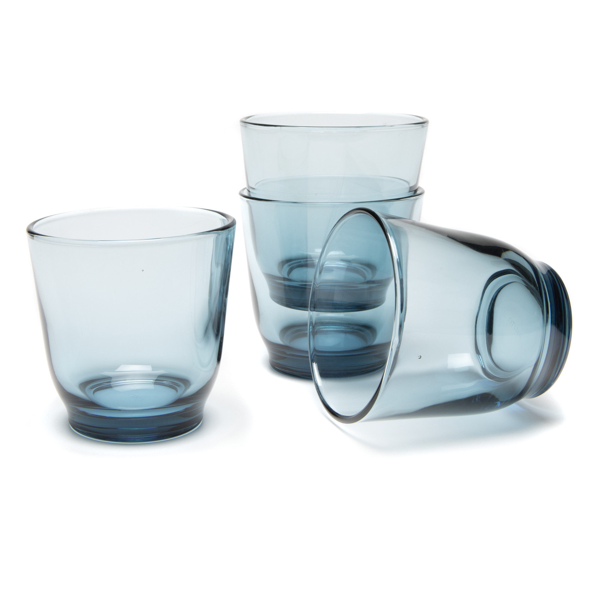 KINTO HIBI Tumbler 220ml Blue - Set of 4