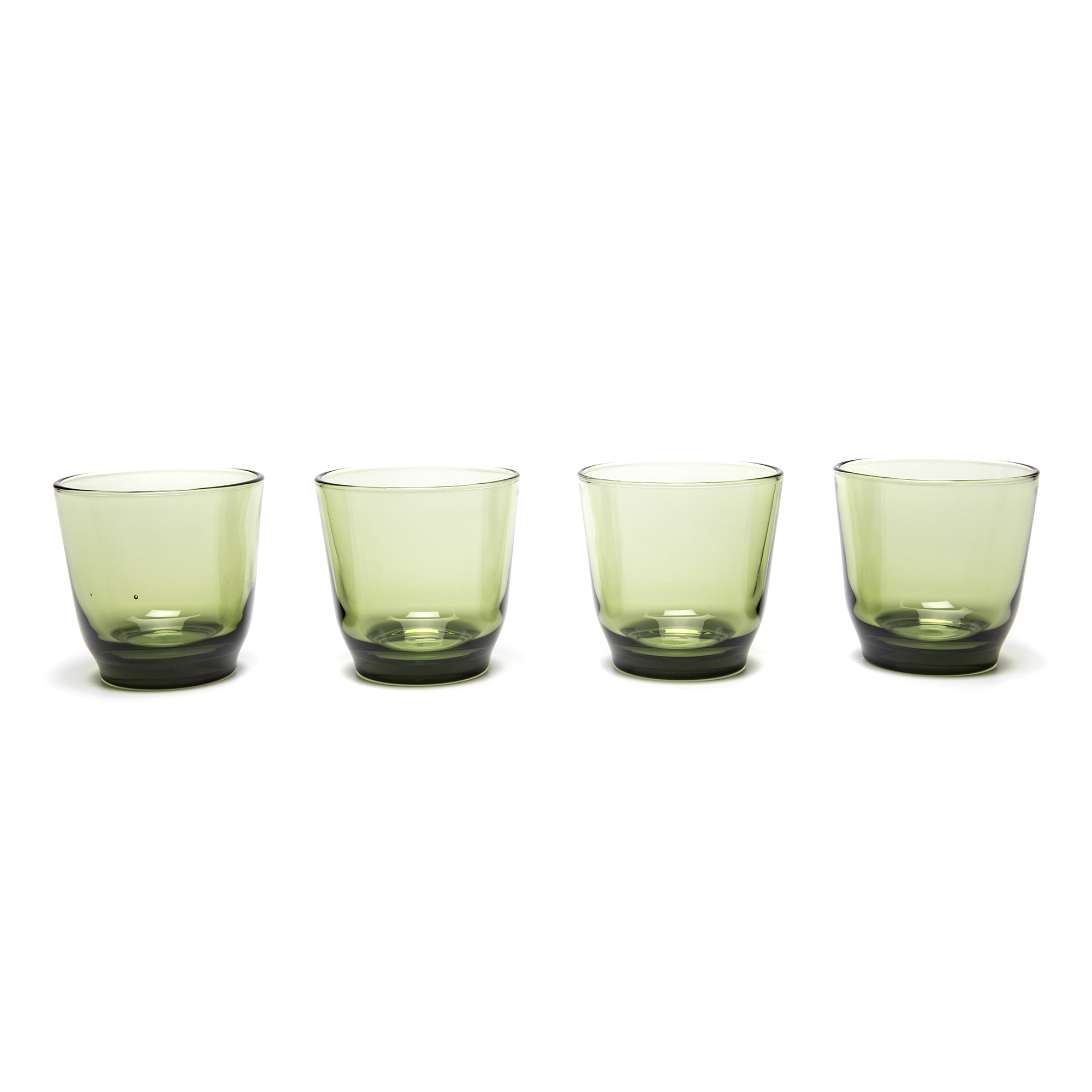 KINTO HIBI Tumbler 220ml Green - Set of 4