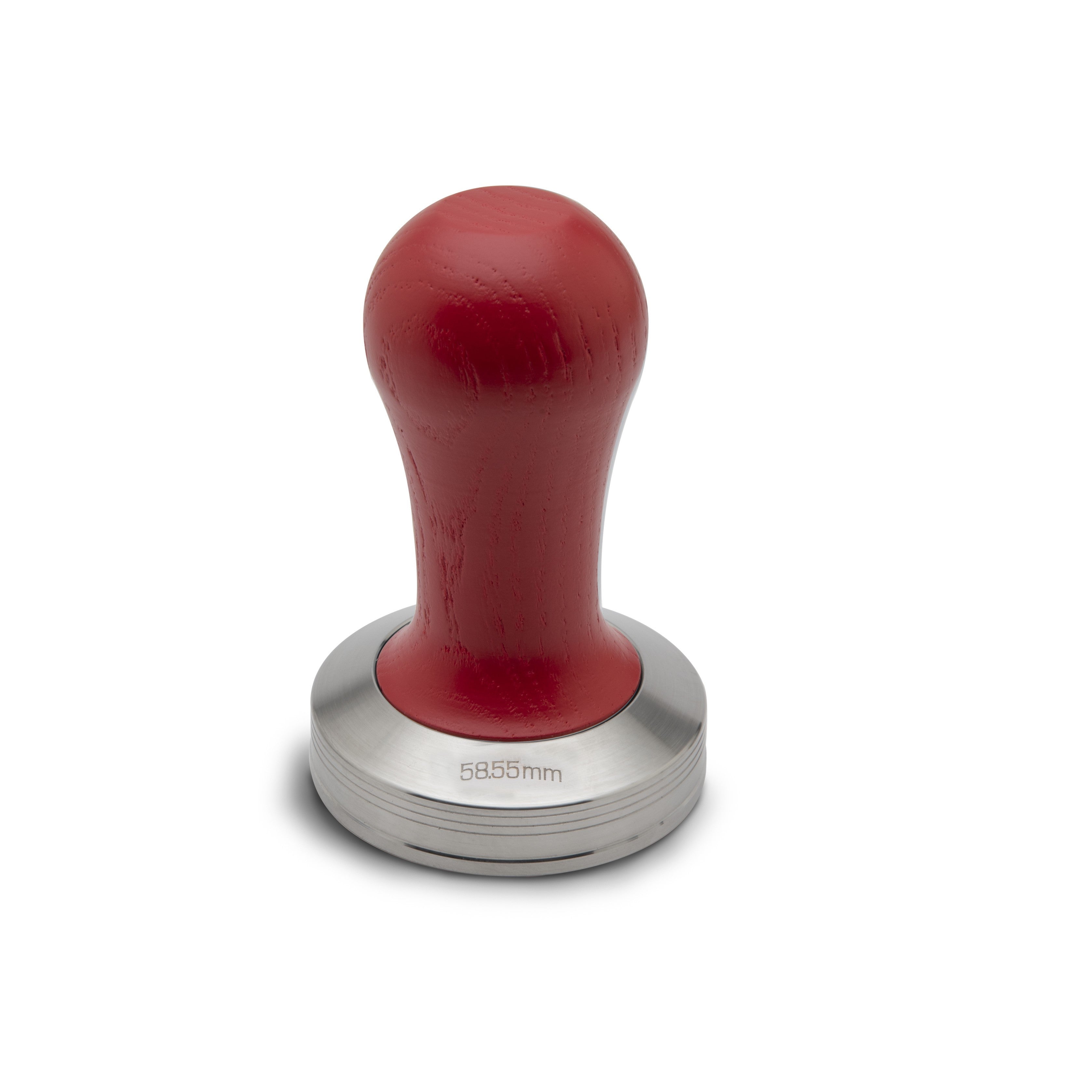 Lelit 58.55mm Flat Espresso Tamper - Red Wood