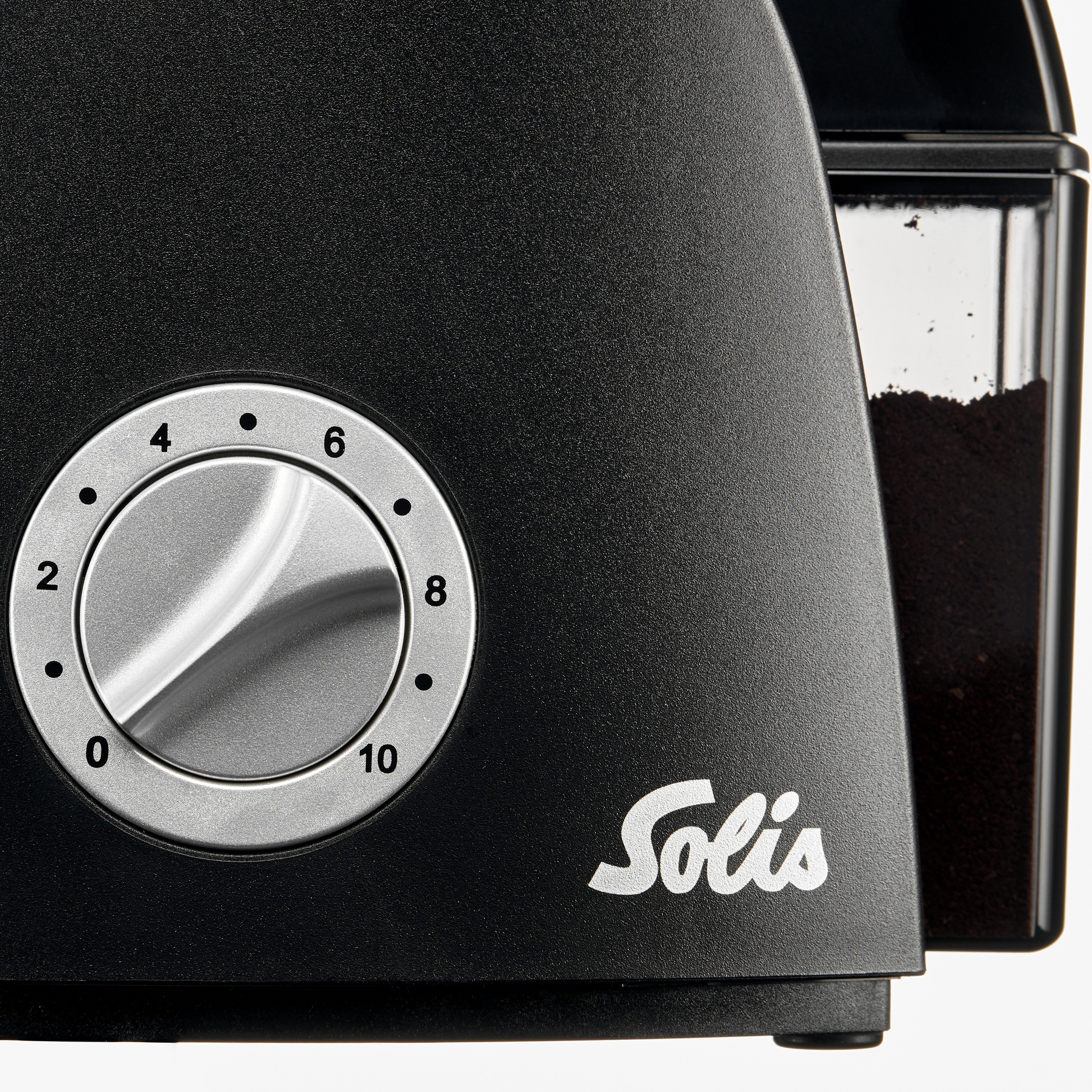 Solis Scala Zero Static Grinder - Black