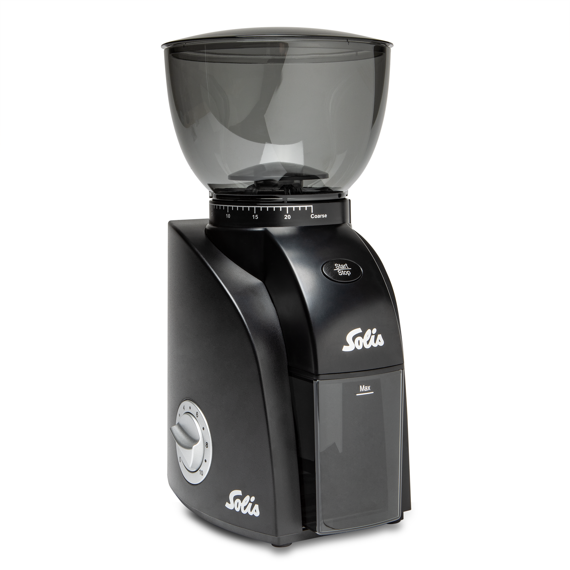 Solis Scala Zero Static Grinder - Black