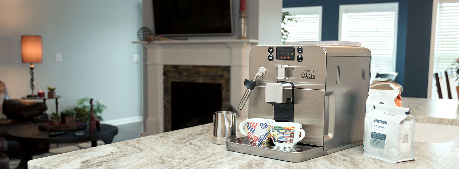 Gaggia Brera Espresso Machine in Silver- OPEN BOX