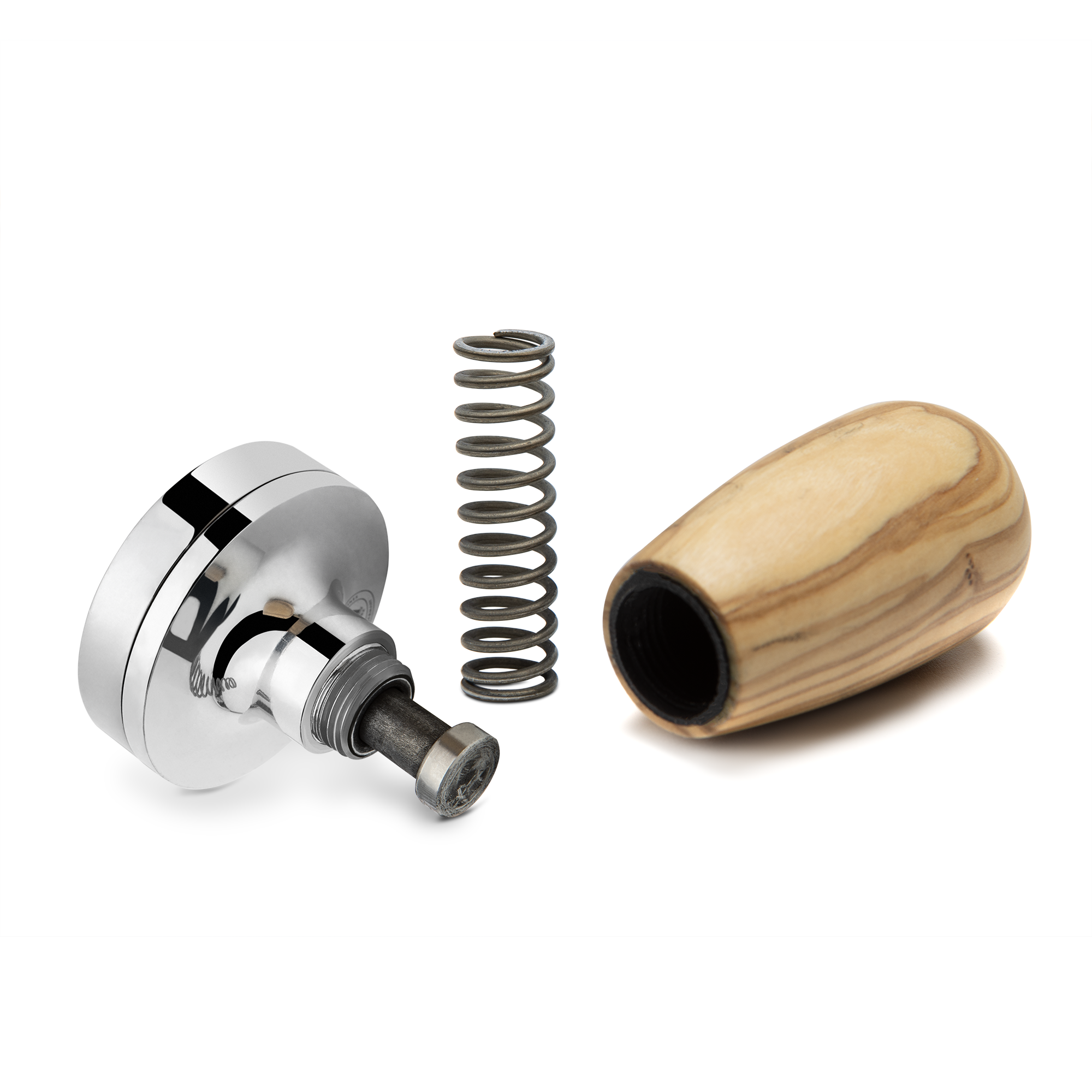 Wiedemann Olive Wood Handle for ECM Pressure Regulating Tamper