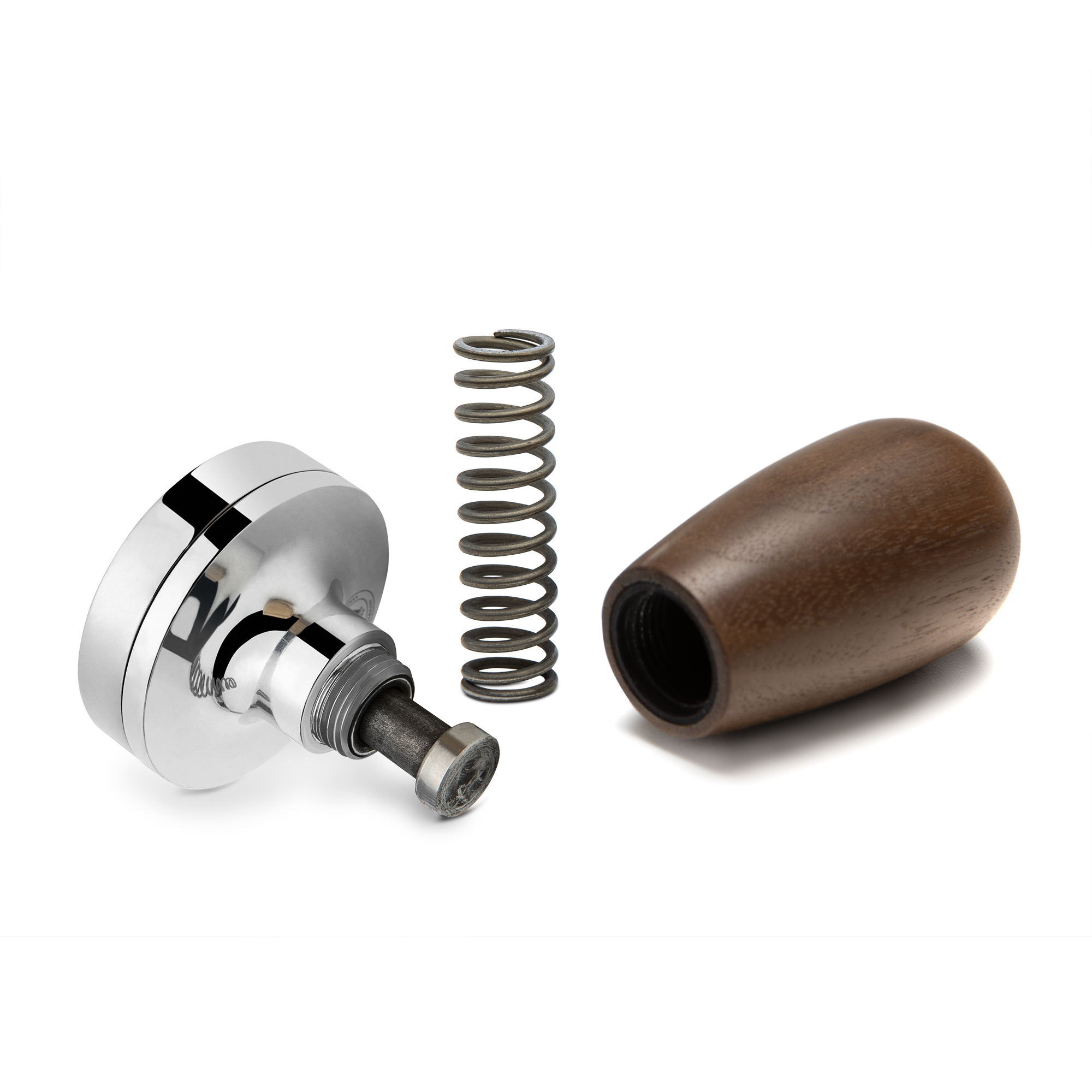 Wiedemann Walnut Handle for ECM Pressure Regulating Tamper