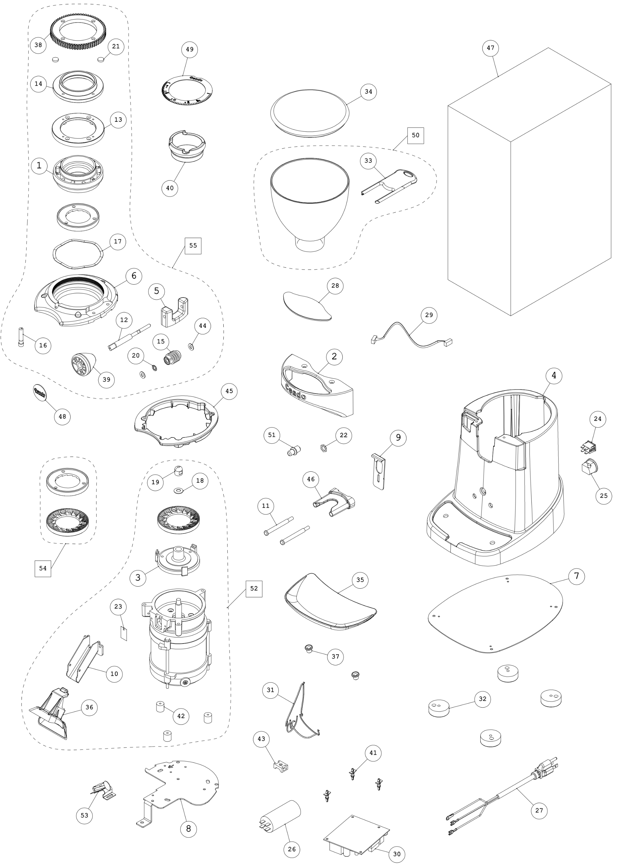 Ceado E37SQ Part Diagram CEAE37SQ