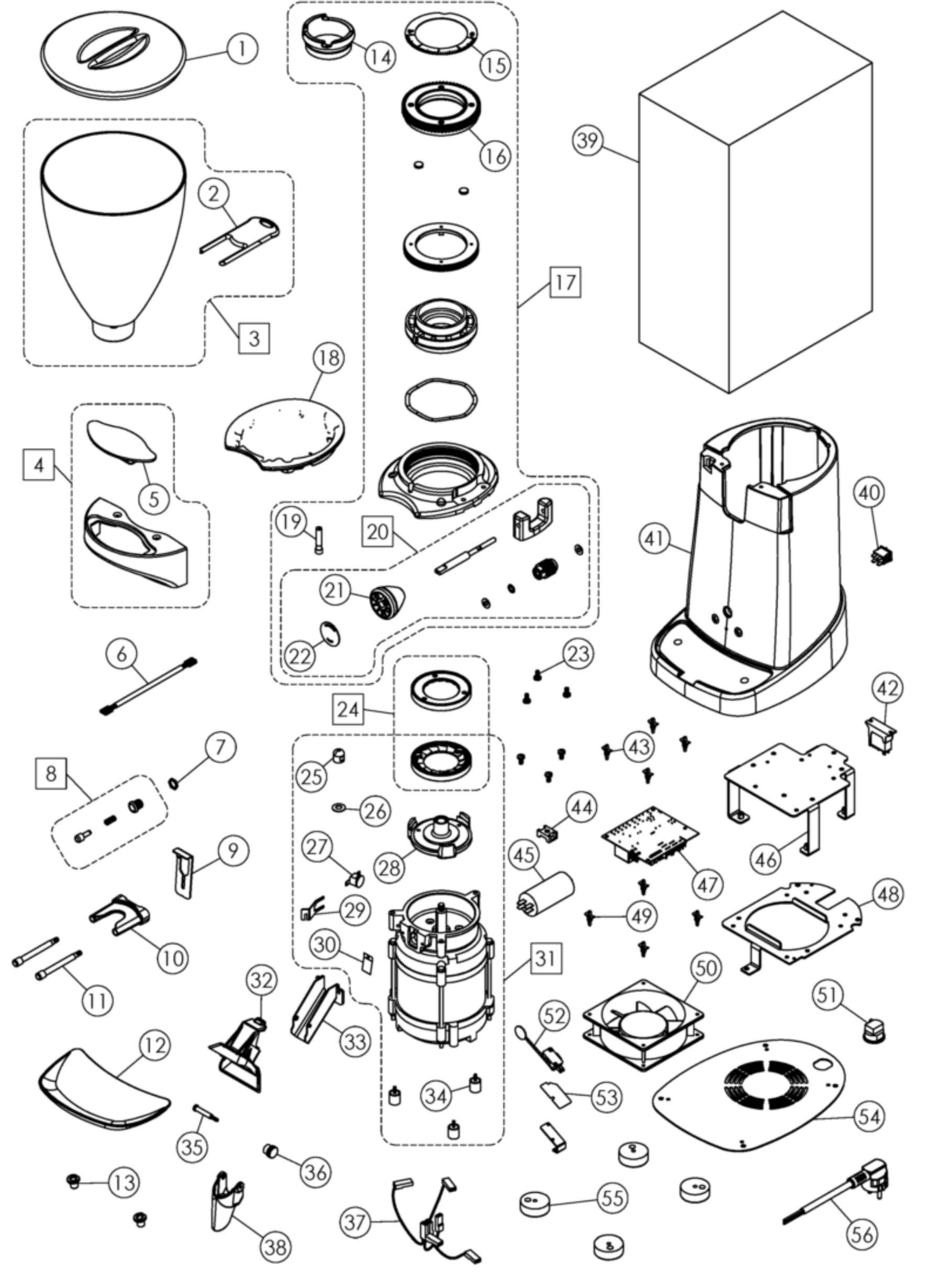 Ceado E37T Part Diagram CEAE37T