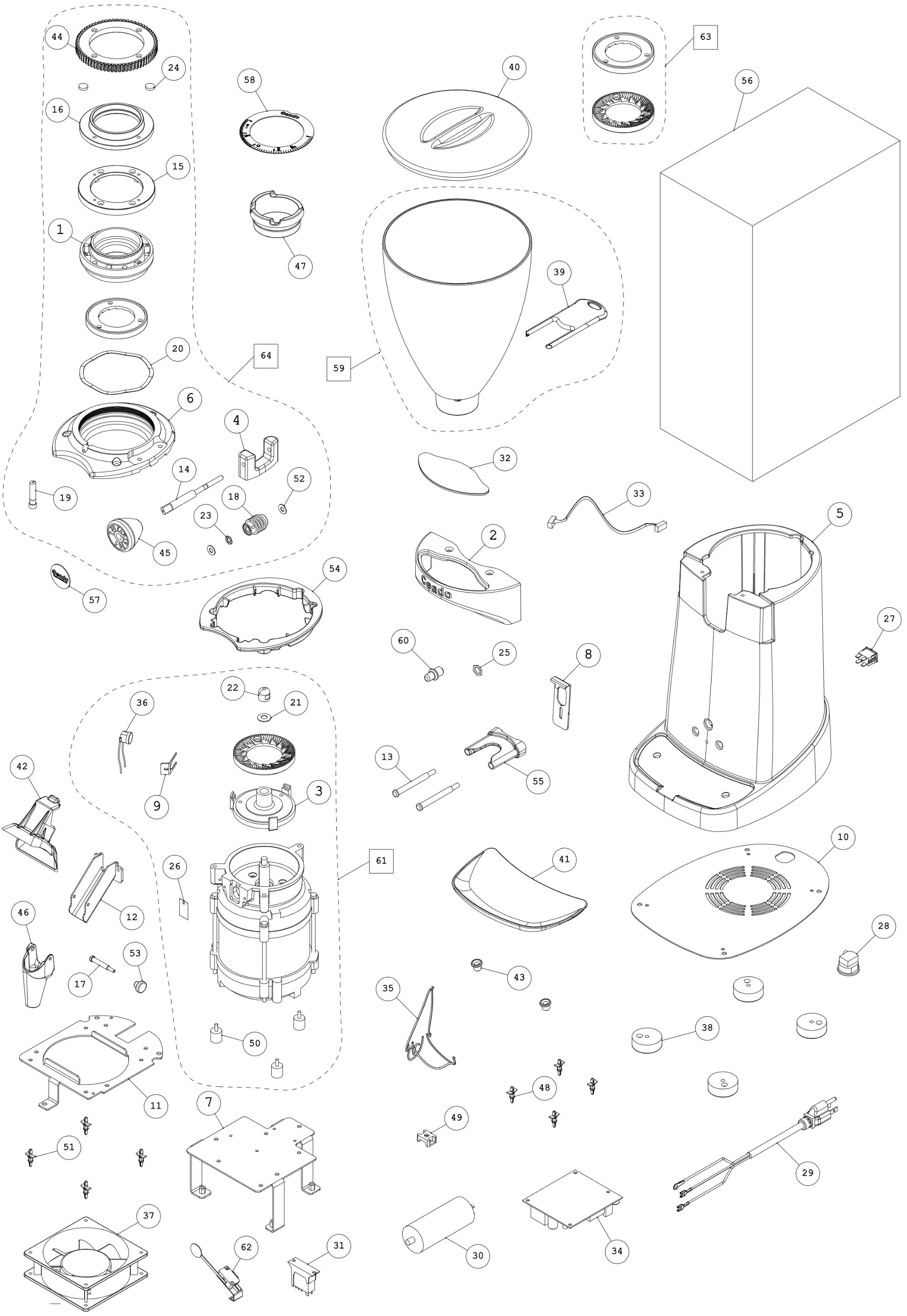 Ceado E37TQ Part Diagram CEAE37TQ