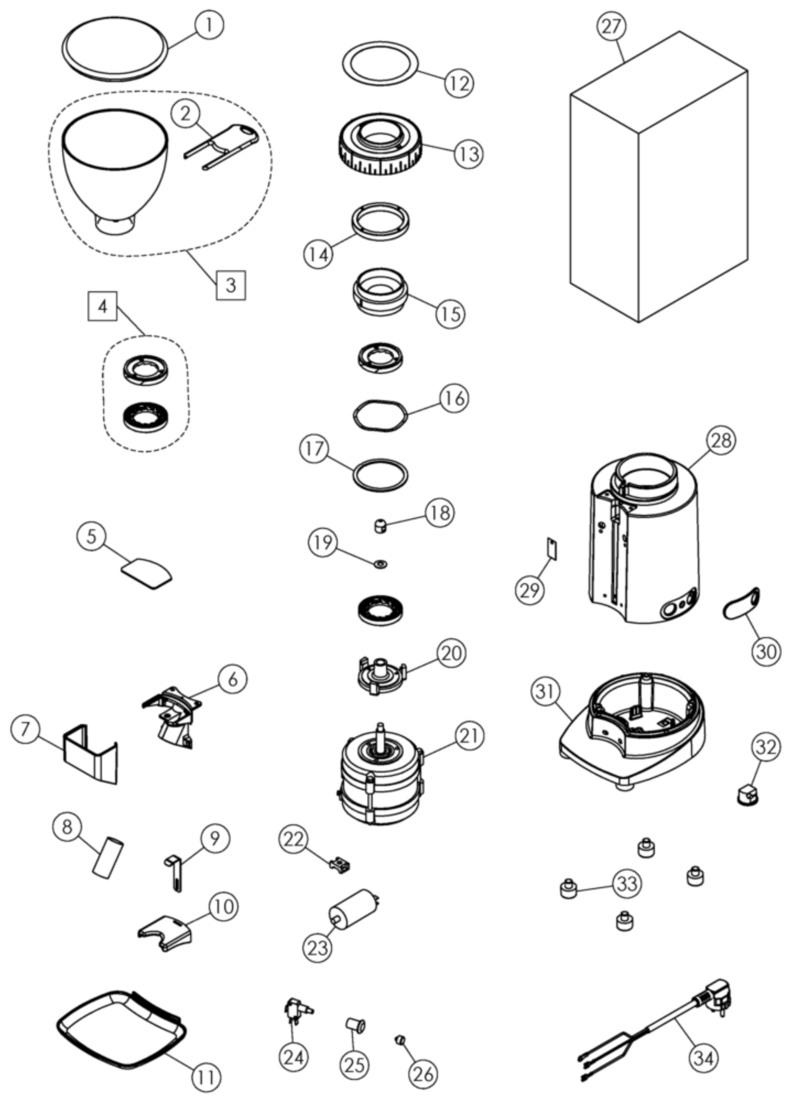 Ceado E5P Part Diagram CEAE5P