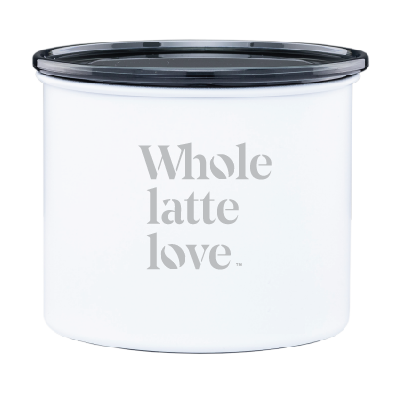 Whole Latte Love Airscape® Stainless Steel Coffee Canister