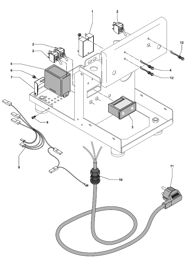 Profitec Pro 300 Part Diagram PRO300