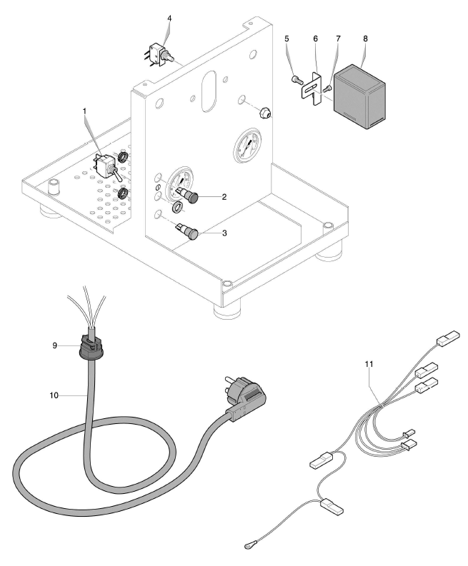 Profitec Pro 500 Part Diagram PRO500