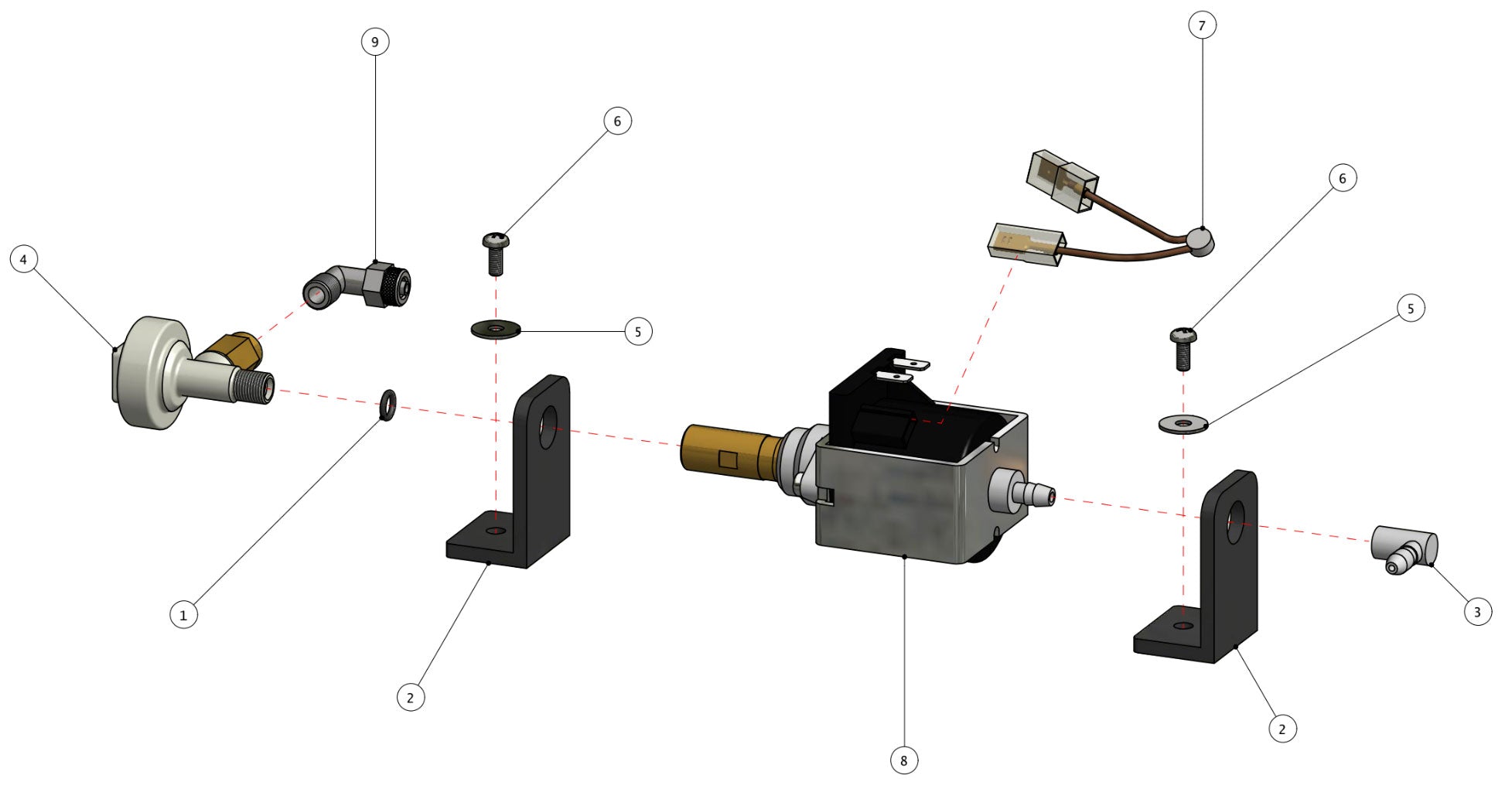 Quick Mill Pathfinder Part Diagram 0981