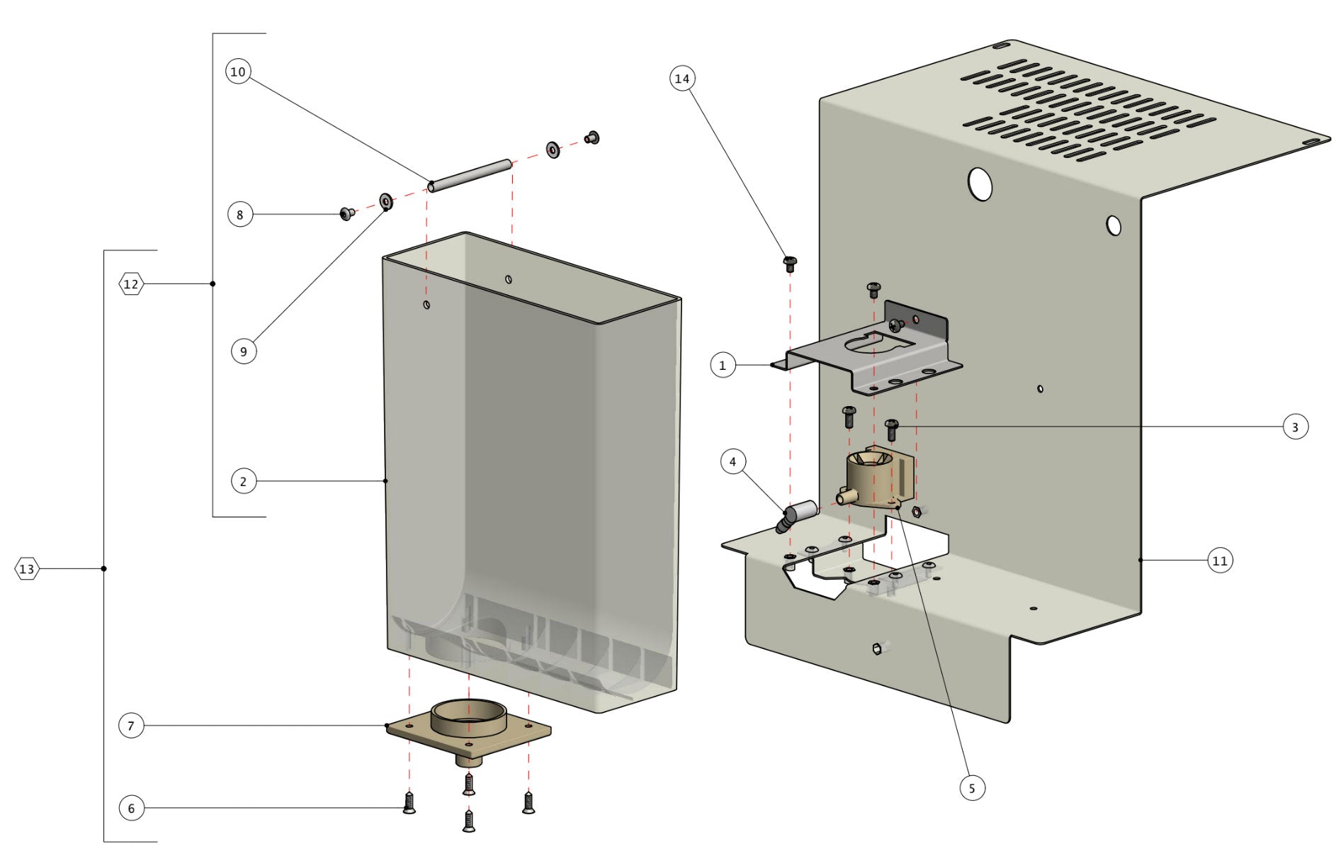 Quick Mill Pathfinder Part Diagram 0981