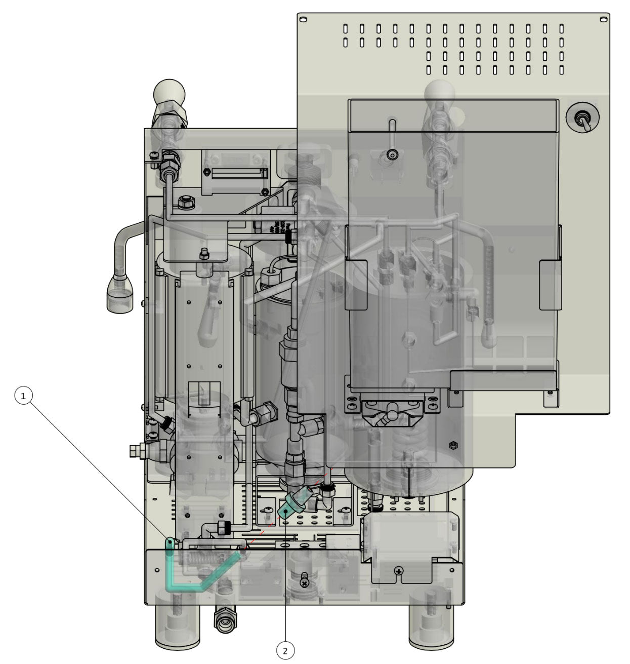 Quick Mill Vetrano Part Diagram 0995