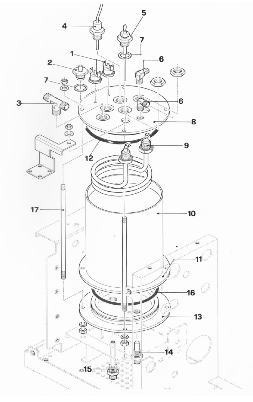 Rocket Espresso Porta Via Part Diagram REPORTVIA