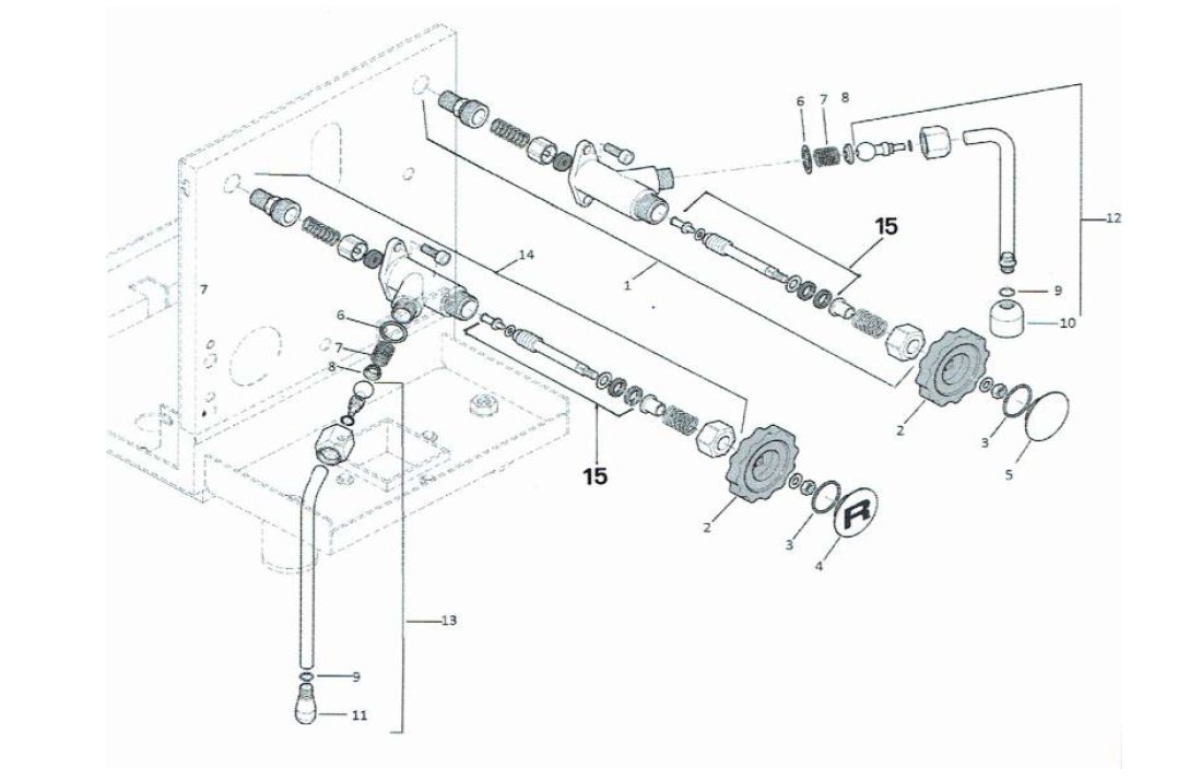 Rocket Espresso R Cinquantotto Part Diagram RECINQ