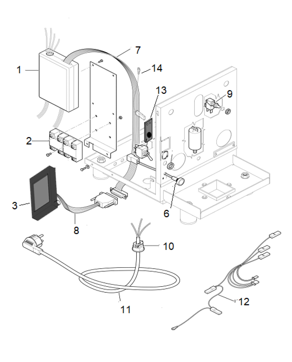 Rocket Espresso R Cinquantotto Part Diagram RECINQ