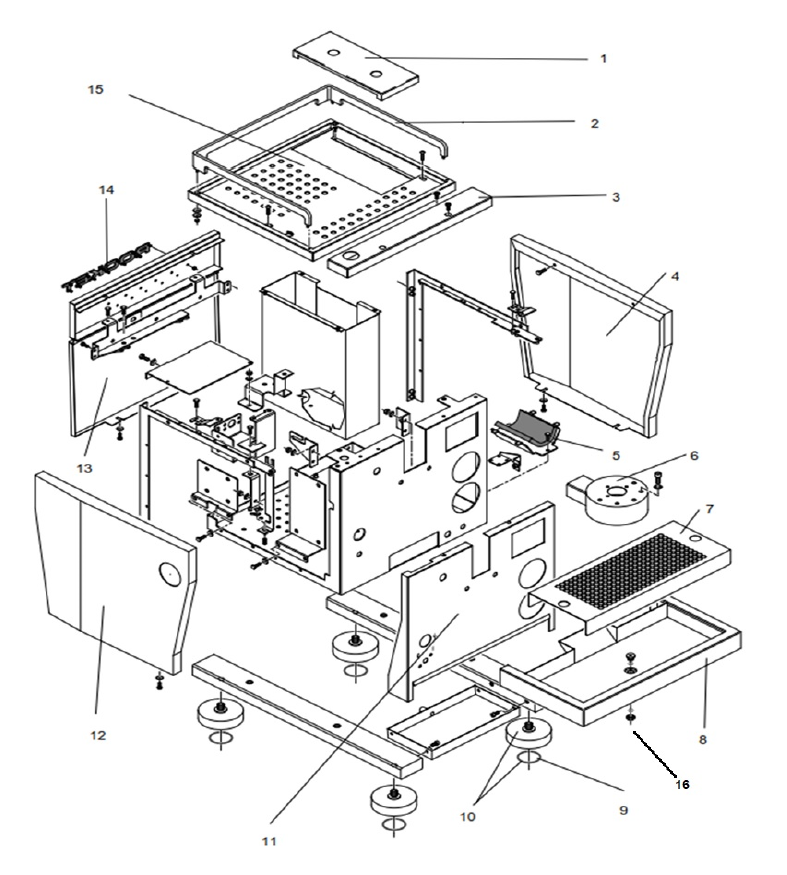 Rocket Espresso R Nine One Part Diagram RERNINEONE