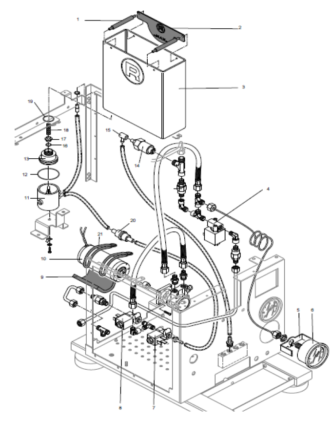 Rocket Espresso R Nine One Part Diagram RERNINEONE