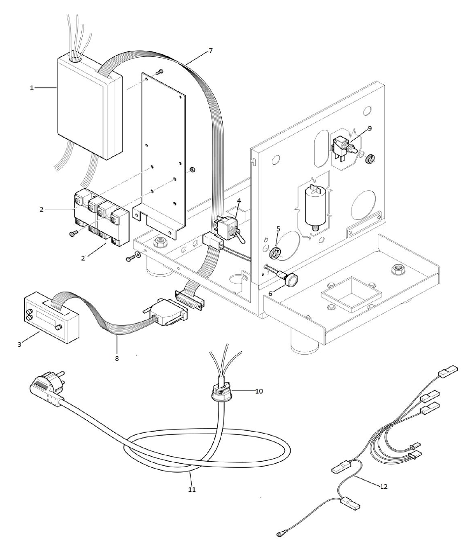 Rocket Espresso R58 Part Diagram RER58