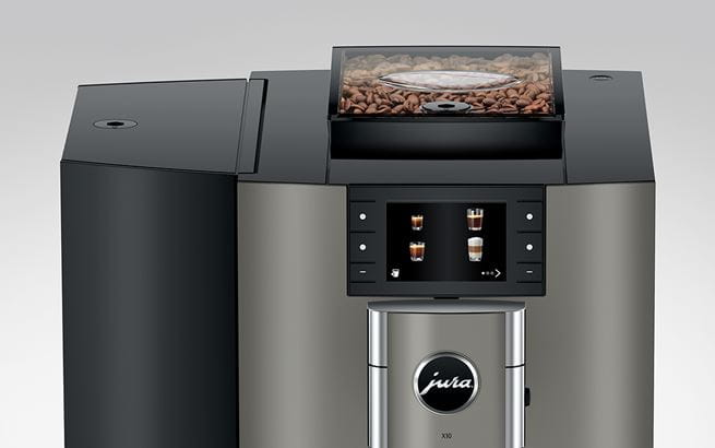 JURA X10 Dark Inox Espresso Machine