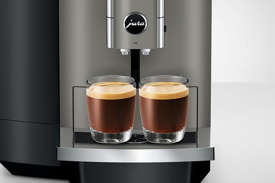 JURA X10 Dark Inox Espresso Machine