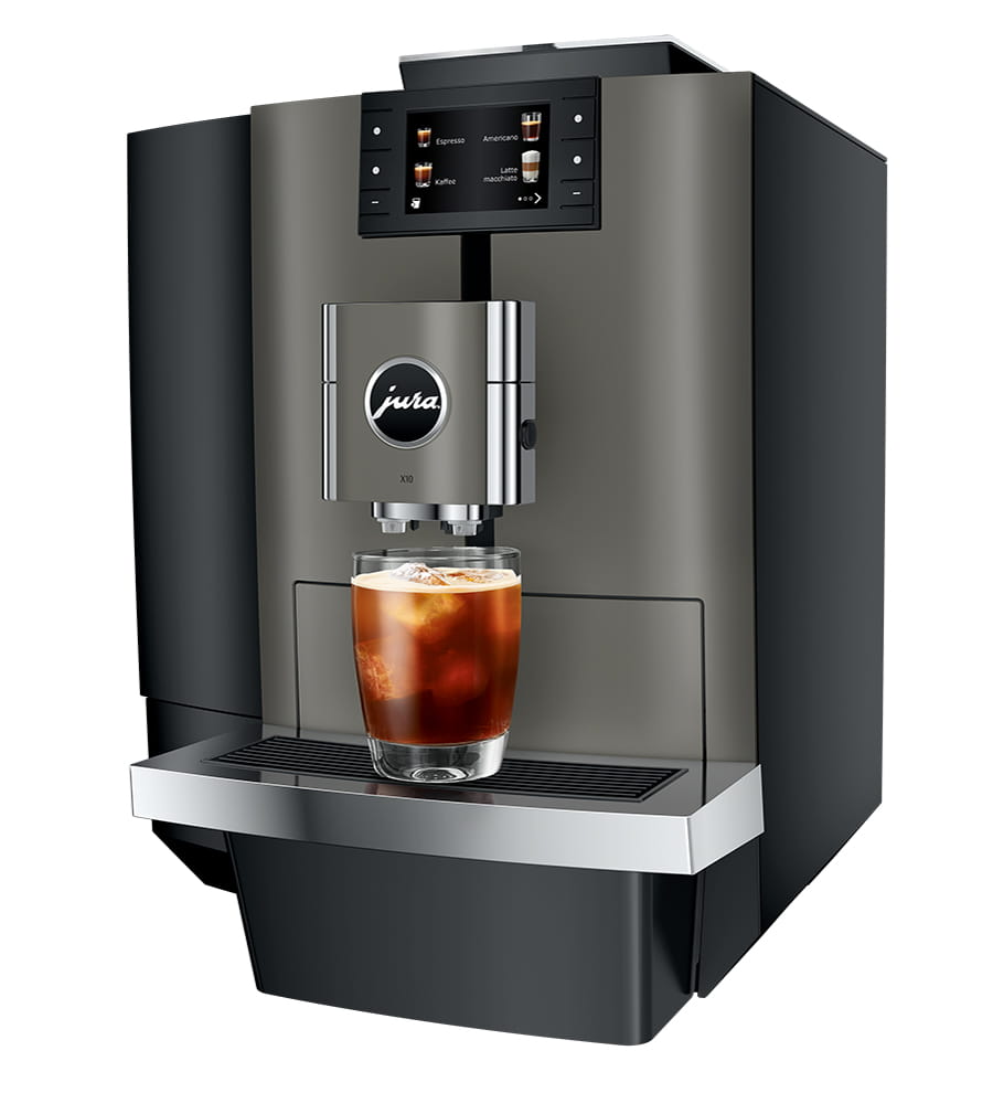 JURA X10 Dark Inox Espresso Machine